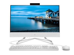 كمبيوتر مكتبي إتش بي الكل في واحد 22 بوصة عالي الدقة للكمبيوتر 22-dd0016 ومعالج AMD Athlon 3050U | 4 جيجا بايت رام ، 1 تيرا بايت القرص الصلب | الكاميرا ، مكبرات الصوت ، HDMI ، WiFi ، Bluetooth ، Windows 10 (مُجدد)