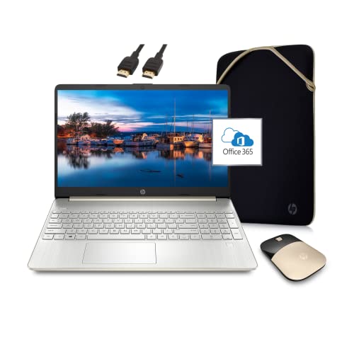 أحدث كمبيوتر محمول 2022 من HP مع Microsoft Office متضمن لمدة عام ، شاشة 15.6 بوصة عالية الدقة ، AMD Athlon 3050U 8 جيجابايت رام 128 جيجابايت SSD منفذ HDMI كاميرا ويب ذهبي أبيض Windows 11 | حزمة طالب جامعي ، كابل ROKC HDMI أحدث كمبيوتر محمول 2022 من HP مع Microsoft Office متضمن لمدة عام ، شاشة 15.6 بوصة عالية الدقة ، AMD Athlon 3050U 8 جيجابايت رام 128 جيجابايت SSD منفذ HDMI كاميرا ويب ذهبي أبيض Windows 11 | حزمة طالب جامعي ، كابل ROKC HDMI