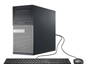 DELL Optiplex 7020 Tower Core i7-4770 3.4GHz 32GB 1TB + 240GB SSD DVD-RW Wi-Fi Win 10 Pro (مجدد)