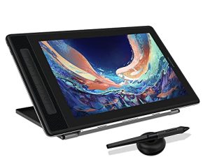 2022 HUION Kamvas Pro 13 2.5K QHD Graphics Monitor Drawing Tablet with Screen QLED Full Lamination 145٪ sRGB Stylus PW517 for Windows PC، Mac، Android، 13.3 inch Pen Display