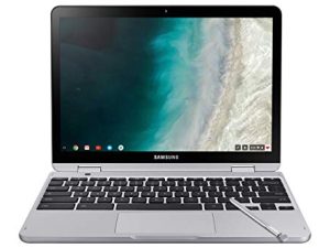 Samsung Chromebook Plus V2، 2-in-1، 4GB RAM، 32GB eMMC، 13MP Camera، Chrome OS، 12.2 "، 16:10 Aspect Ratio، Light Titan (XE520QAB-K01US) (متجدد)