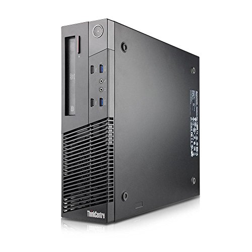 Lenovo ThinkCentre M93P Tiny Form Factor Business Desktop Computer ، Intel Dual-Core i7-4765T حتى 3.0 G ، 8GB ، 128GB SSD ، WiFi ، USB 3.0 ، VGA ، Win10Pro ، الدعم - الإنجليزية / الإسبانية (متجدد) Lenovo ThinkCentre M93P Tiny Form Factor Business Desktop Computer ، Intel Dual-Core i7-4765T حتى 3.0 G ، 8GB ، 128GB SSD ، WiFi ، USB 3.0 ، VGA ، Win10Pro ، الدعم - الإنجليزية / الإسبانية (متجدد)