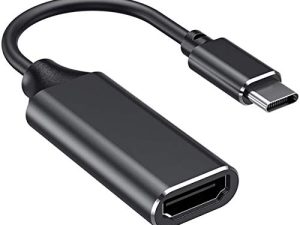 محول USB C إلى HDMI 4K لنظام التشغيل Mac OS ، من النوع C إلى محول HDMI [Thunderbolt 3] ، متوافق مع MacBook Pro 2019/2018/2017 ، MacBook Air ، Galaxy ، Dell XPS ، Pixelbook ، Microsoft والمزيد (عبوة واحدة)