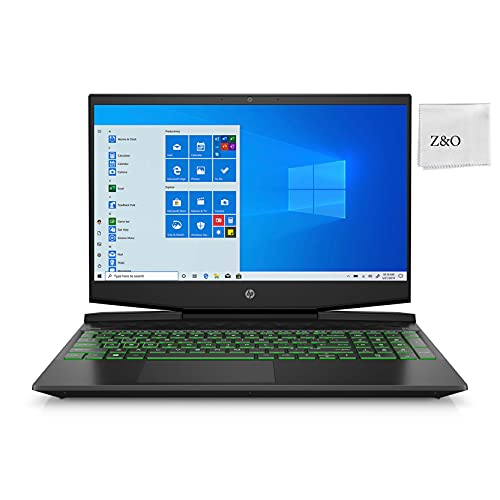 HP Pavilion Gaming 15-Inch Micro-Edge Laptop، Intel Core i5-9300H Processor، NVIDIA GeForce GTX 1650 (4 GB)، 8 GB SDRAM، 256 GB SSD، Windows 10 Home (Shadow Black / Acid Green) HP Pavilion Gaming 15-Inch Micro-Edge Laptop، Intel Core i5-9300H Processor، NVIDIA GeForce GTX 1650 (4 GB)، 8 GB SDRAM، 256 GB SSD، Windows 10 Home (Shadow Black / Acid Green)