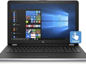 أحدث كمبيوتر محمول بشاشة 15.6 بوصة تعمل باللمس عالي الدقة من HP ، معالج Intel Dual Core i3-7100U 2.4 جيجا هرتز ، 8 جيجا بايت DDR4 SDRAM ، 1 تيرا بايت HDD ، Bluetooth ، HDMI ، 802.11AC WiFi ، Windows 10-Natural Silver