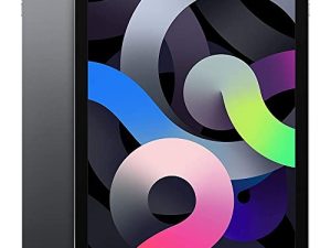 Apple iPad Air (10.9 بوصة ، Wi-Fi + Cellular ، 64 جيجابايت) - رمادي فلكي (أحدث طراز ، الجيل الرابع) (مجدد)