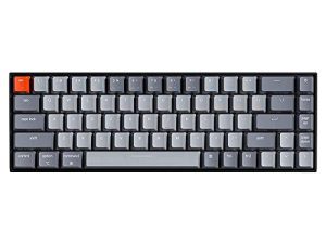 Keychron K6 Bluetooth 5.1 لوحة مفاتيح ميكانيكية لاسلكية مع مفتاح Gateron G Pro أزرق / إضاءة خلفية LED / بطارية قابلة لإعادة الشحن ، 68 مفتاحًا لوحة مفاتيح مدمجة متوافقة مع Mac Windows