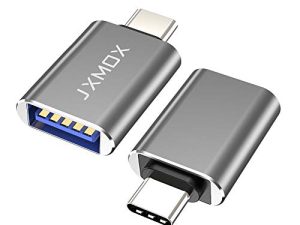 محول USB C إلى USB [عبوتين] ، محول Thunderbolt 3 إلى USB 3.0 OTG متوافق مع MacBook Pro ، Chromebook ، Pixelbook ، Microsoft Surface Go ، Samsung Galaxy S8 S9 S10 S20 S21 S22 Ultra Plus ، Note 9 10 20
