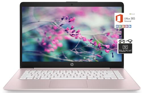 أحدث كمبيوتر محمول 2021 HP 14 بوصة عالي الدقة ، Intel Celeron N4000 حتى 2.6 جيجاهرتز ، 4 جيجابايت DDR4 ، سعة تخزين 64 جيجابايت eMMC ، WiFi ، كاميرا ويب ، HDMI ، بلوتوث ، سنة واحدة Microsoft 365 ، Windows 10 S ، وردي وردي + كابلات Hubxcel أحدث كمبيوتر محمول 2021 HP 14 بوصة عالي الدقة ، Intel Celeron N4000 حتى 2.6 جيجاهرتز ، 4 جيجابايت DDR4 ، سعة تخزين 64 جيجابايت eMMC ، WiFi ، كاميرا ويب ، HDMI ، بلوتوث ، سنة واحدة Microsoft 365 ، Windows 10 S ، وردي وردي + كابلات Hubxcel