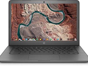 كمبيوتر محمول HP Chromebook 14 14 بوصة ، للتعليم أو للطلاب ، Intel Celeron N3350 حتى 2.4 جيجا هرتز ، 4 جيجا بايت DDR4 RAM ، 32 جيجا بايت eMMC ، بطارية 11+ ساعة ، 802.11AC WiFi ، Chrome OS ، العمل عن بعد