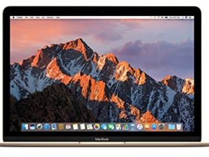 2017- لاب توب ابل ماك بوك مع انتل كور m3 ، 1.2 جيجاهيرتز (شاشة ريتينا MNYK2LL / A 12 بوصة ، معالج ثنائي النواة ، 8 جيجا رام ، 256 جيجا ، انتل اتش دي جرافيكس ، ماك او اس) - ذهبي (مجدد)
