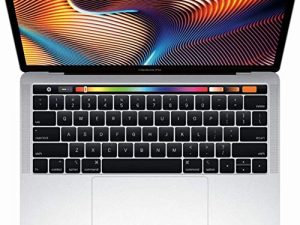 Apple MacBook Pro 13 إنش ، Retina ، Touch Bar ، 3.1GHz Intel Core i5 Dual Core ، 8GB RAM ، 256GB SSD ، فضي ، MPXX2LL / A (مجدد)