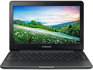 Samsung Chromebook 3 XE501C13-K02US ، Intel Dual-Core Celeron N3060 ، 11.6 "HD ، 4GB DDR3 ، 32GB eMMC ، Night Charcoal