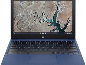2021 أحدث HP Chromebook 11.6 "، Mediatek MT8183 ، ذاكرة وصول عشوائي 4 جيجابايت ، 64 جيجابايت emmc ، أزرق نيلي ، Chrome OS ، 11a-na0015wm