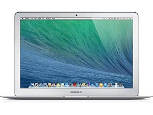 لاب توب Apple MacBook Air MD760LL / A مقاس 13.3 بوصة (معالج Intel Core i5 ثنائي النواة بسرعة 1.3 جيجاهرتز حتى 2.6 جيجاهرتز وذاكرة وصول عشوائي سعتها 4 جيجابايت ومحرك أقراص صلبة سعة 128 جيجابايت وواي فاي وبلوتوث 4.0) (متجدد)
