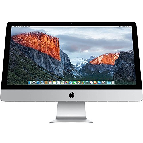 Apple iMac MK472LL / A 27-Inch Retina 5K Desktop (3.2 GHz Intel Core i5، 8GB DDR3، 1TB، Mac OS X) (تم تجديده) Apple iMac MK472LL / A 27-Inch Retina 5K Desktop (3.2 GHz Intel Core i5، 8GB DDR3، 1TB، Mac OS X) (تم تجديده)