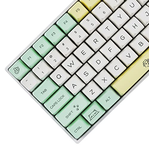 144 Peeking Cat MDA Profile Dye Dye Sub Keycaps مريح أغطية مفاتيح Mac سميكة PBT Keycap مجموعة من أجل TKL GK61 64 68 75 87 96104 GMMK MX Keyboard 144 Peeking Cat MDA Profile Dye Dye Sub Keycaps مريح أغطية مفاتيح Mac سميكة PBT Keycap مجموعة من أجل TKL GK61 64 68 75 87 96104 GMMK MX Keyboard