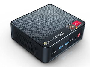 كمبيوتر صغير Beelink SER3 ، معالج AMD Ryzen 7 3750H ، كمبيوتر صغير مع 16G DDR4 RAM / 500GB M.2 NVME 2280 SSD ، 4K FPS / ثنائي HDMI + Type-C / WiFi 5 / BT4.0 / دعم التشغيل التلقائي