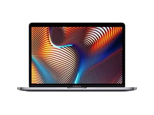 جهاز Apple MacBook Pro منتصف 2018 مع معالج Intel Core i5 رباعي النواة بسرعة 2.4 جيجاهرتز (13 بوصة ، وذاكرة وصول عشوائي 8 جيجابايت ، وذاكرة وصول عشوائي (SSD) بسعة 256 جيجابايت) ، فضي (مجدد)